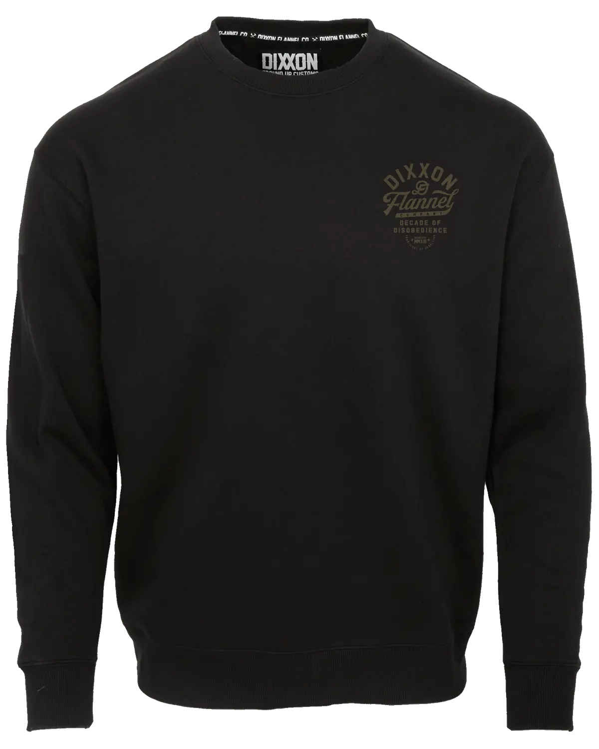 Gold Pastime Crewneck Sweatshirt - Black 3