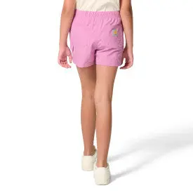 Youth Girls Rugged Flex Woven Cargo Short - Bodacious Heather 2