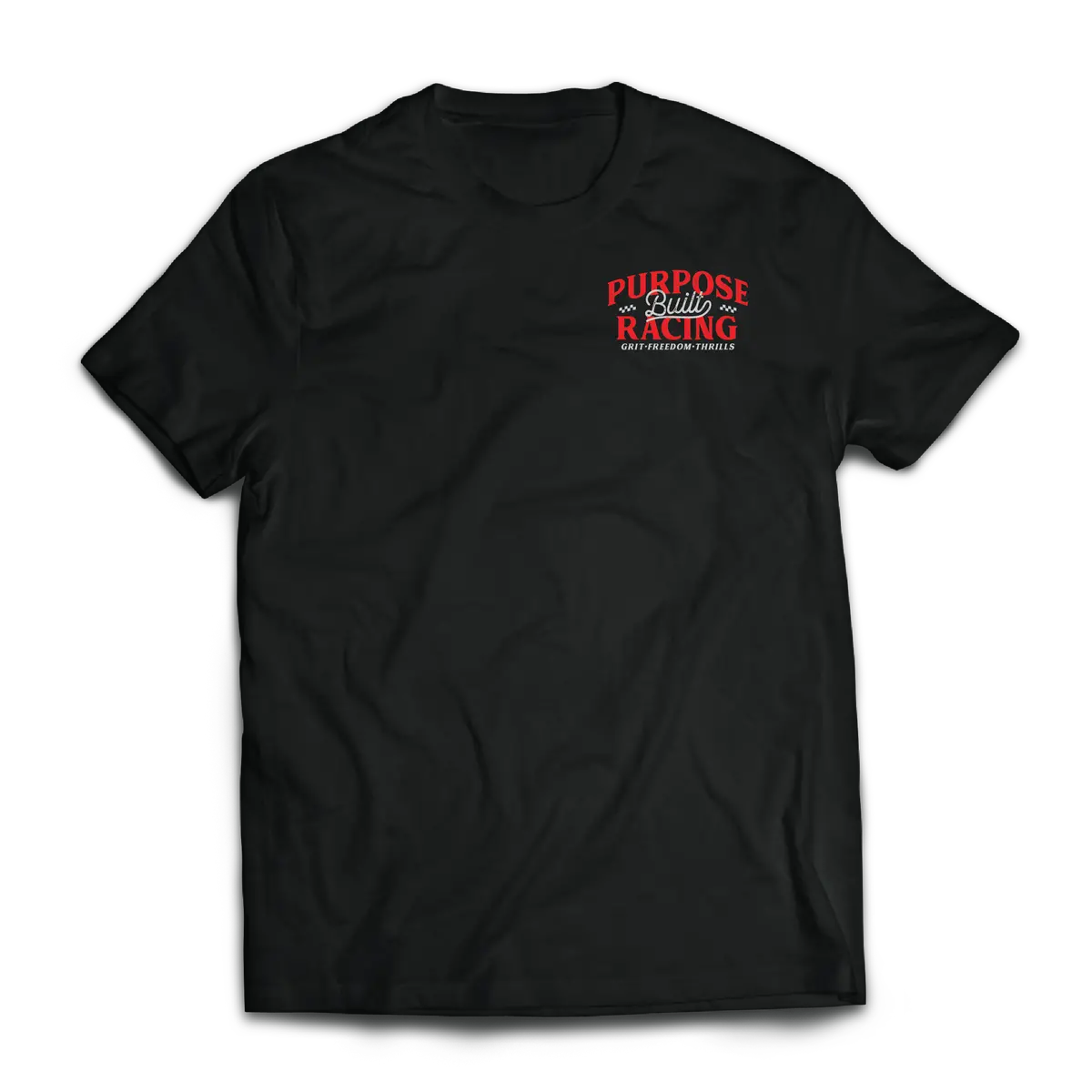 Grit, Freedom & Thrills Tee, Black 2