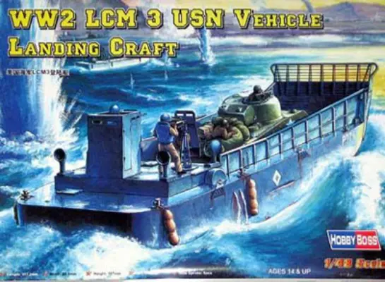 Plastic Lcm3 Usn Landing Craft 1