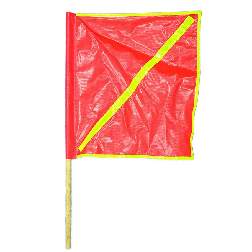 Highway Reflective Orange Traffic Safety Flags 1
