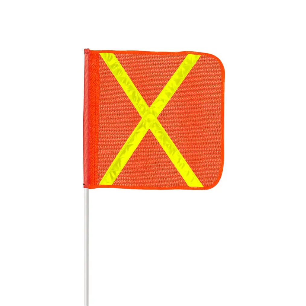 Highway Reflective Orange Traffic Safety Flags 2