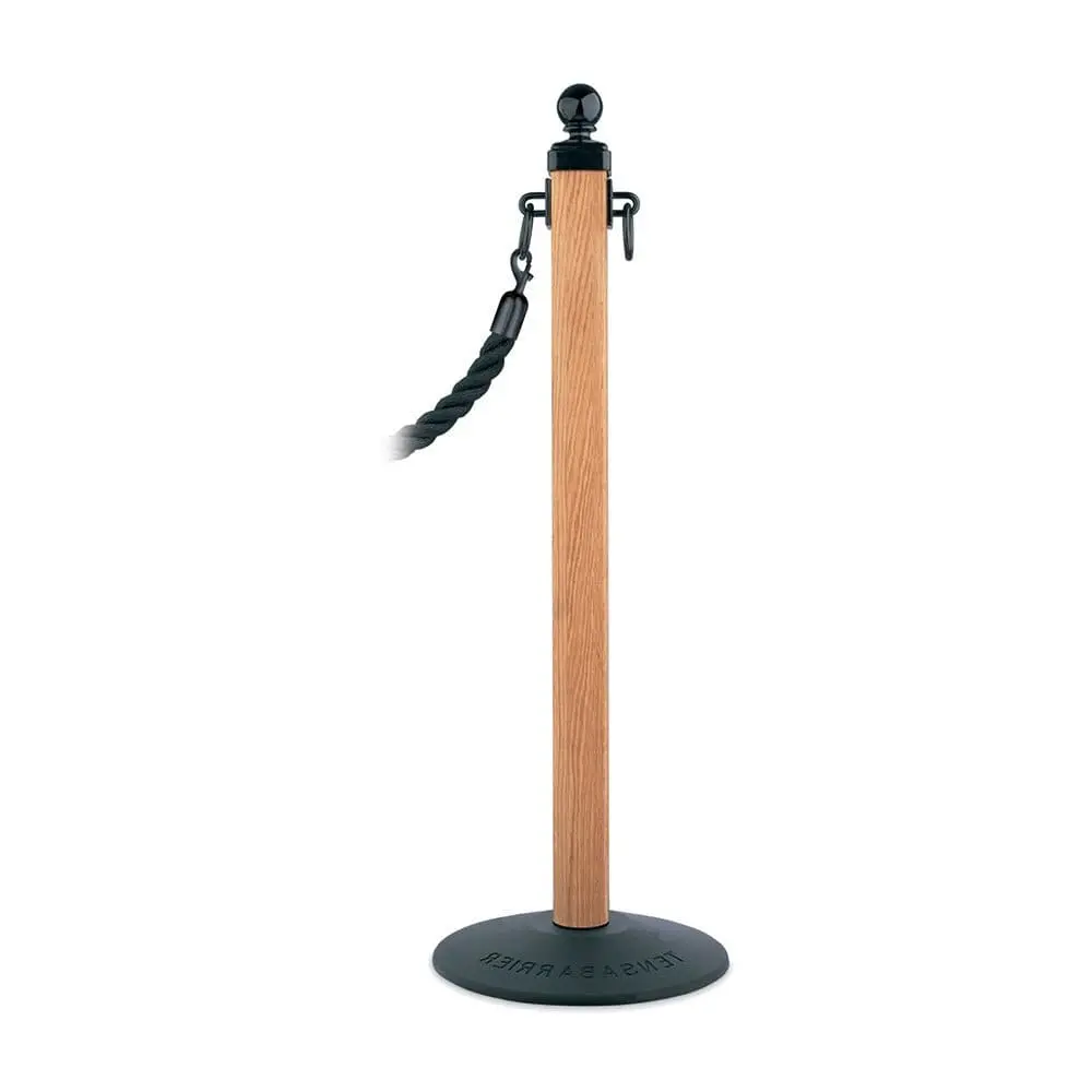 "Hitching Post" 307 Wooden Rope Stanchion 1
