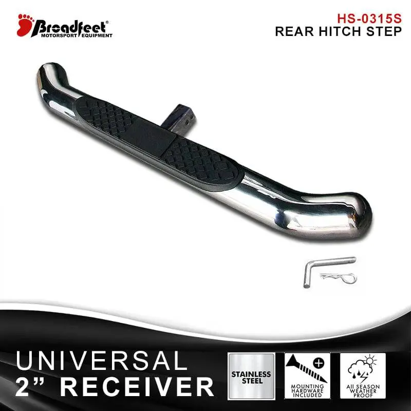 2" Hitch Receiver Accessories - 3" Round (Classic) Hitch Step 2