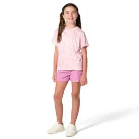 Youth Girls Force Sun Sun Defender Short-Sleeve T-Shirt - Lilac Snow 7
