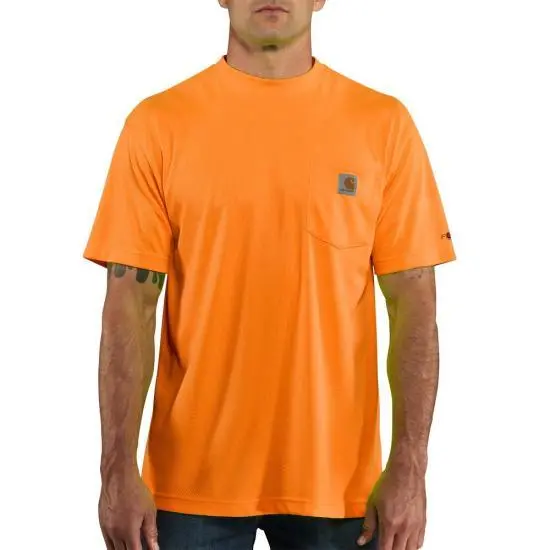 Force Color Enhanced Short Sleeve T-Shirt (Brite Orange) 1