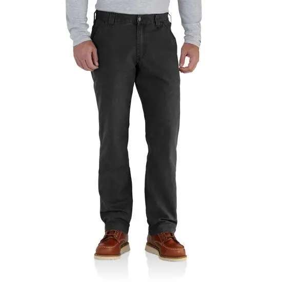 Rugged Flex® Rigby Relaxed Fit Pant - Black 1