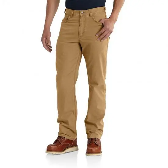 Rugged Flex Rigby 5-Pocket Work Pant (Hickory) 1