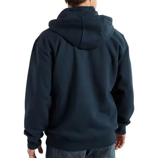 Rain Defender® Loose Fit Heavyweight Quarter-Zip Hoodie - Black 3