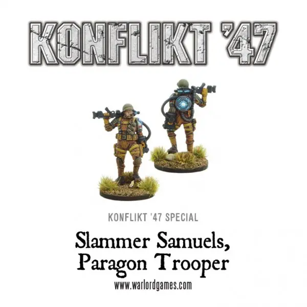 ‘Slammer’ Samuels United States Paragon Trooper - Medals Reward 1
