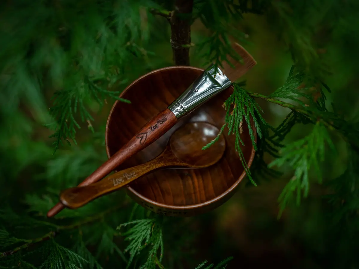 Mixing Bowl, Spoon And Brush 1