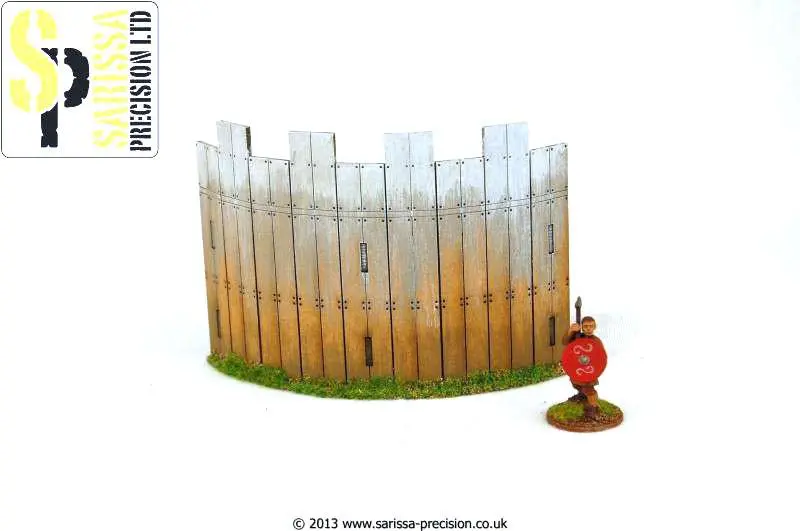 Wooden Palisade Corner 1