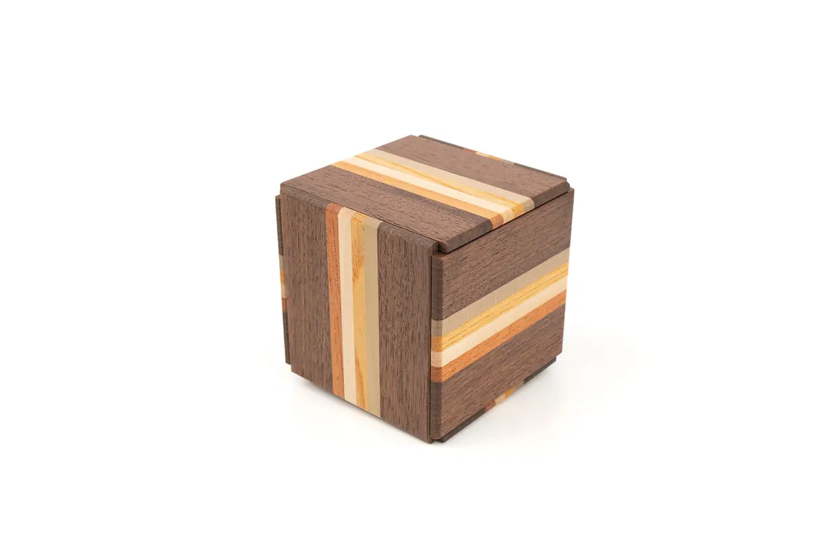 Karakuri New Secret Box Iv - Karakuri Japanese Puzzle Box 2