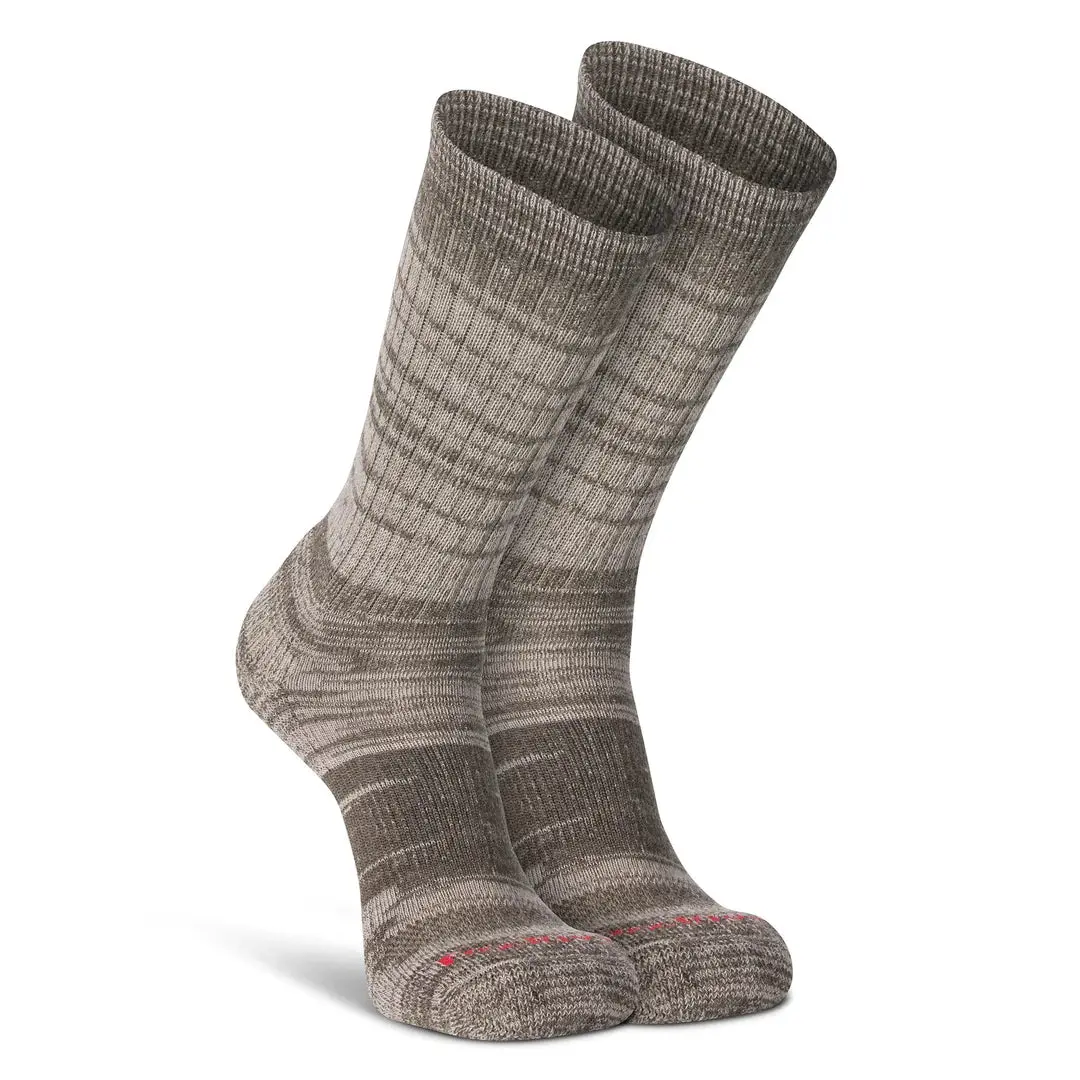 Jasper Lite Lightweight Crew Sock - Brown 1