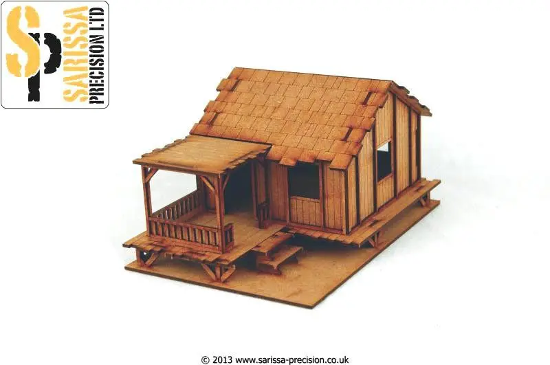 Planked Style Village House - Low 1
