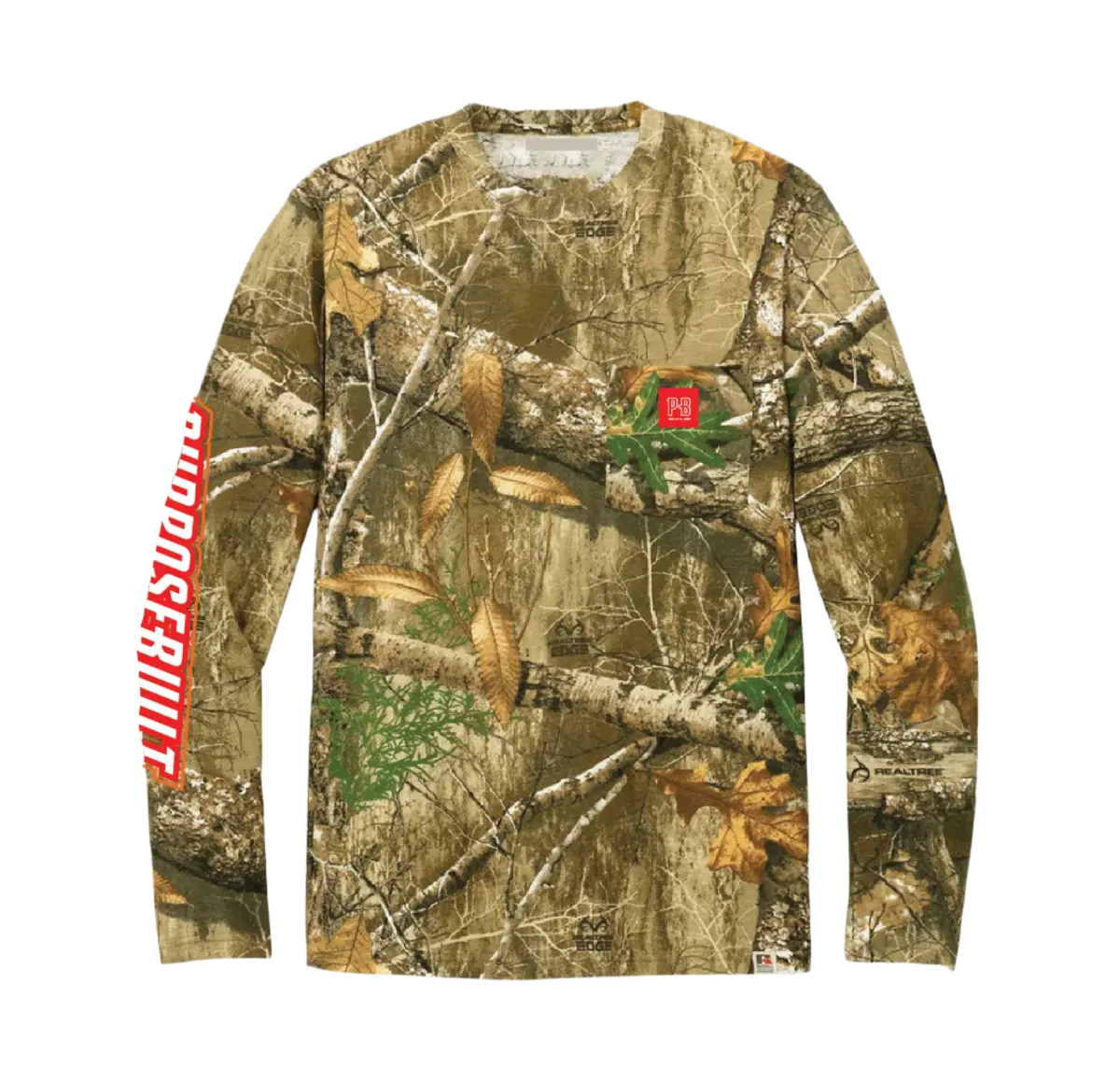 The Block L/S Tee, Real Tree Camo 1