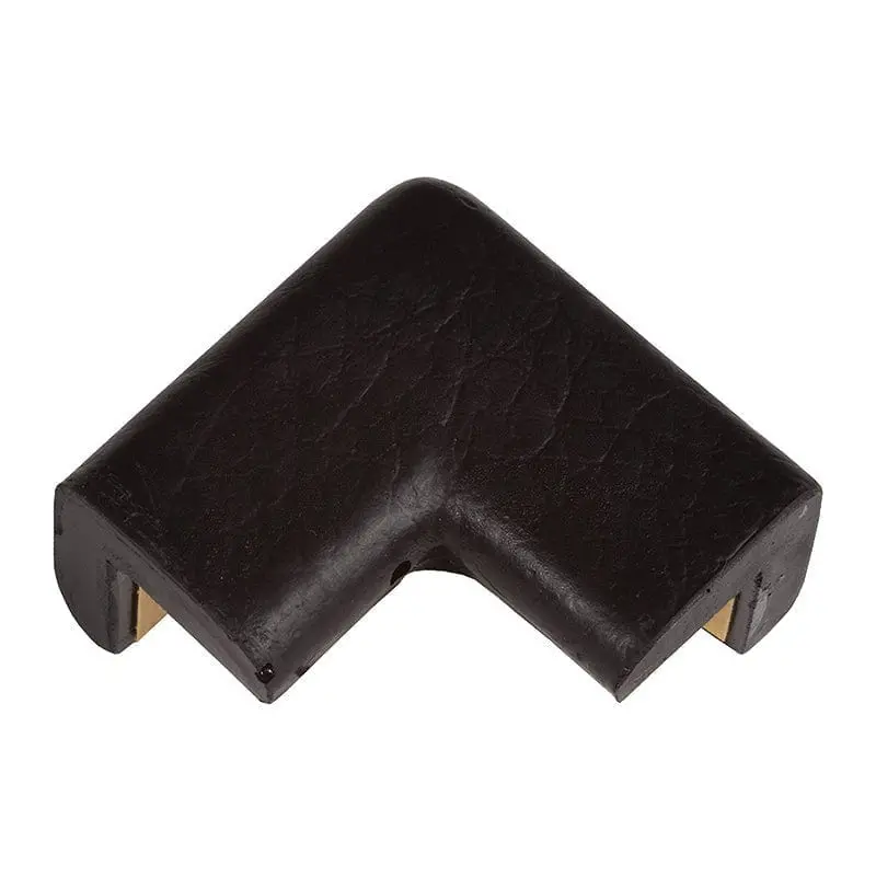 Knuffi 2D Model E Protective Corners Black  - Indoor Bumper Guards 1