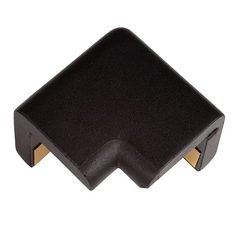 Knuffi 2D Model H Protective Corners Black  - Outdoor Bumper Guards 1