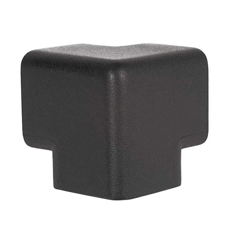 Knuffi 3D Model H Protective Corners Black  - Protection Systems Guarding 1