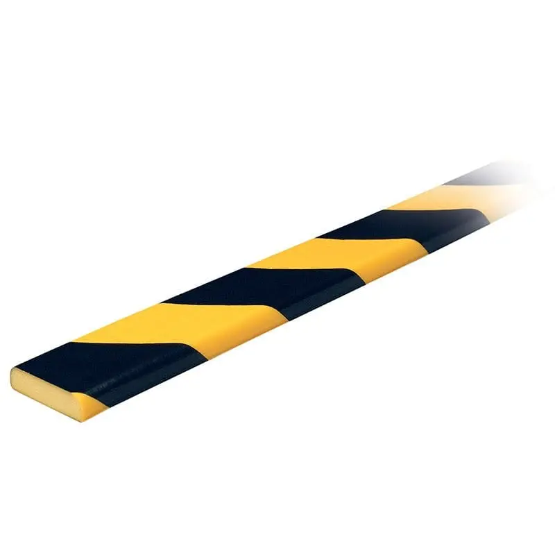Knuffi Model F Surface Bumper Guard Black/Yellow 1M - Surface Guards 1