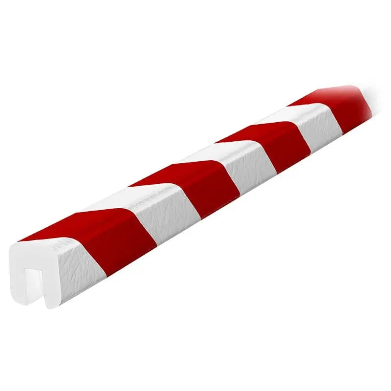 Knuffi Model G Edge Bumper Guard Red/White 5M - Wall Protection Kit 1