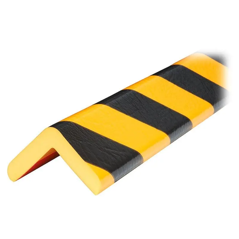 Knuffi Model H+ Corner Bumper Guard Black/Yellow 1M - Polyurethane Guard 1