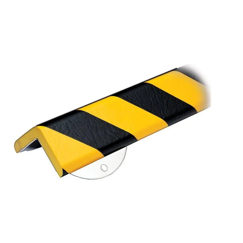Knuffi Model H+ Corner Wall Protection Kit Black/Yellow 1/2M - Surface Guards 1