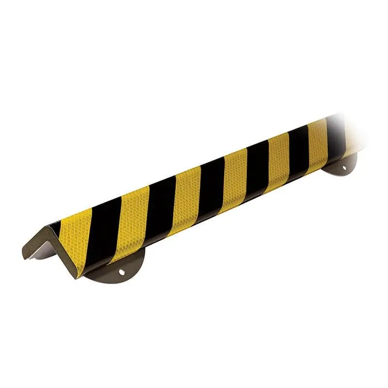 Knuffi Model H+ Corner Wall Protection Kit Reflective Black/Yellow 1M - Edge Guards 1