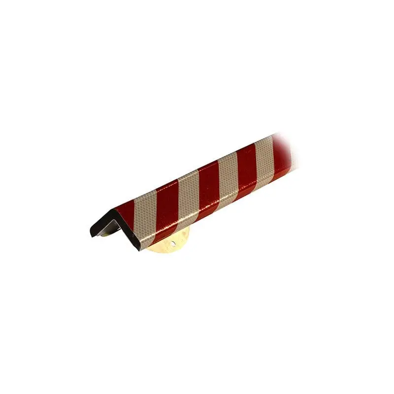 Knuffi Model H+ Corner Wall Protection Kit Reflective Red/White 1M - Pipe Guards 1