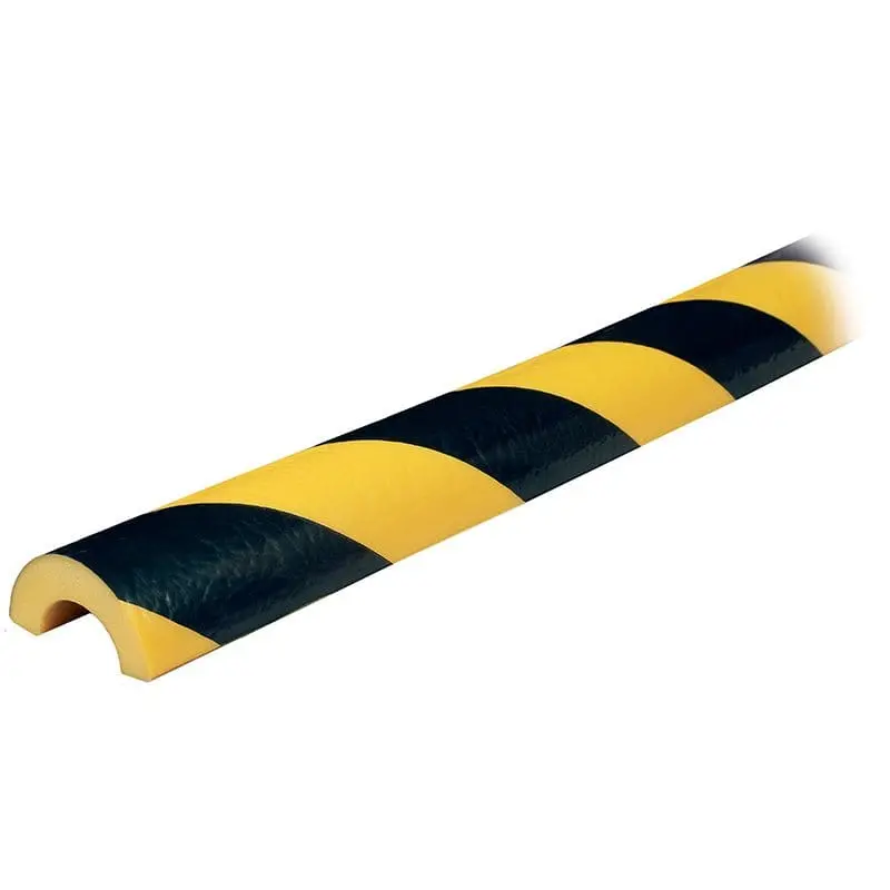 Knuffi Model R30 Pipe Bumper Guard Black/Yellow 5M - Corner Guards 1