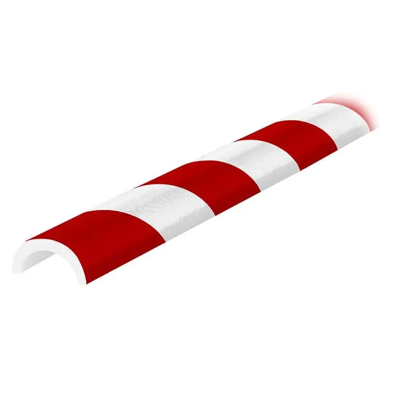 Knuffi Model R30 Pipe Bumper Guard Red/White 5M - Edge Guards 1