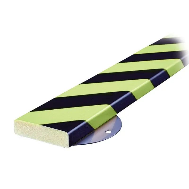 Knuffi Model S Surface Wall Protection Kit Fluorescent Black/Yellow 1M - Prevent Bumps And Scrapes 1