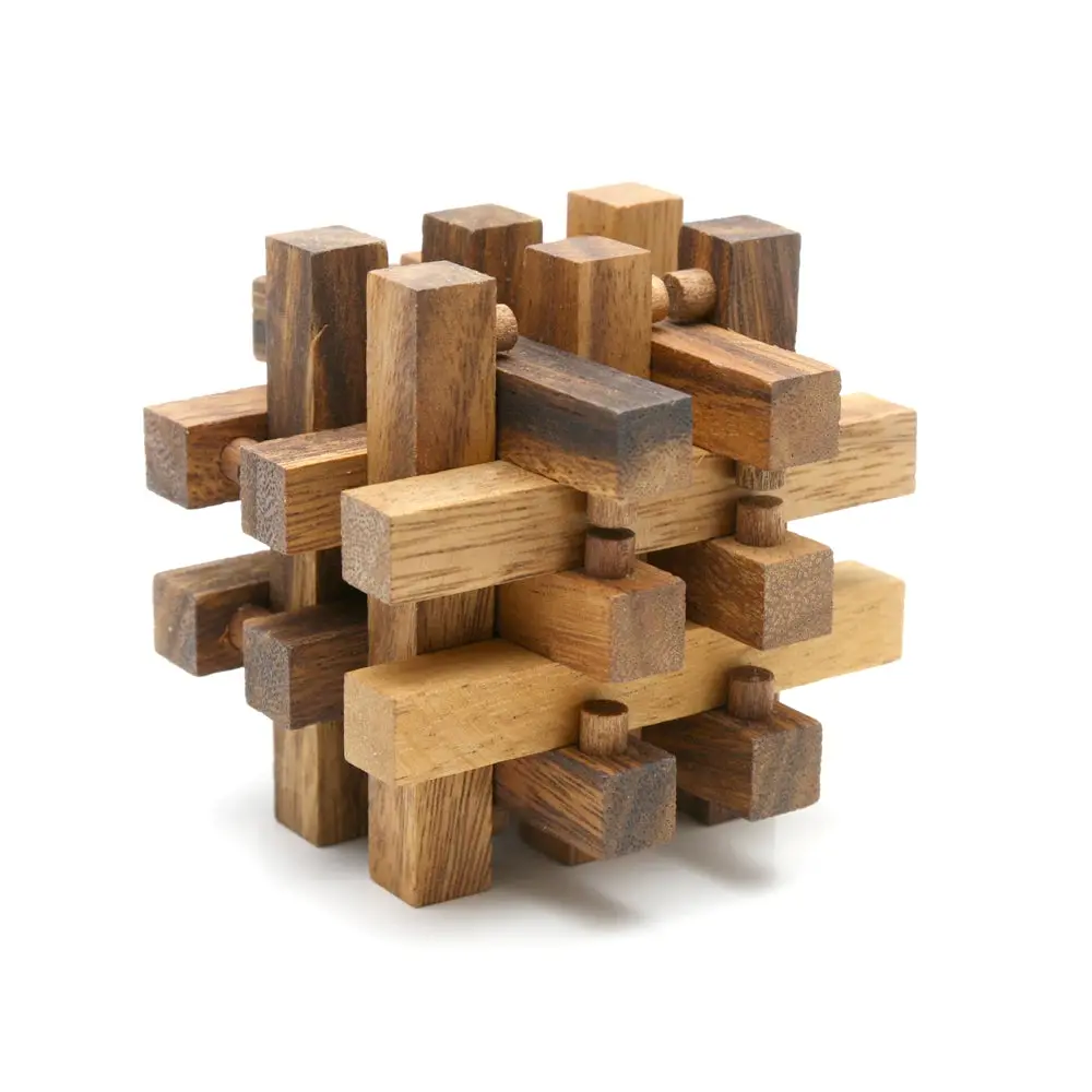 Japanese Construction Lock Puzzle - Puzzle For Adult 1