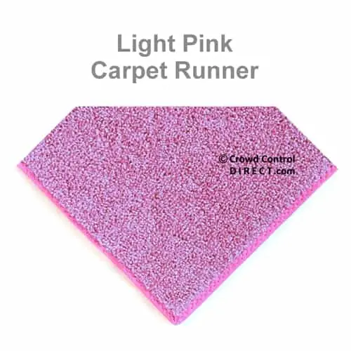 Light Pink Carpet Runner 1