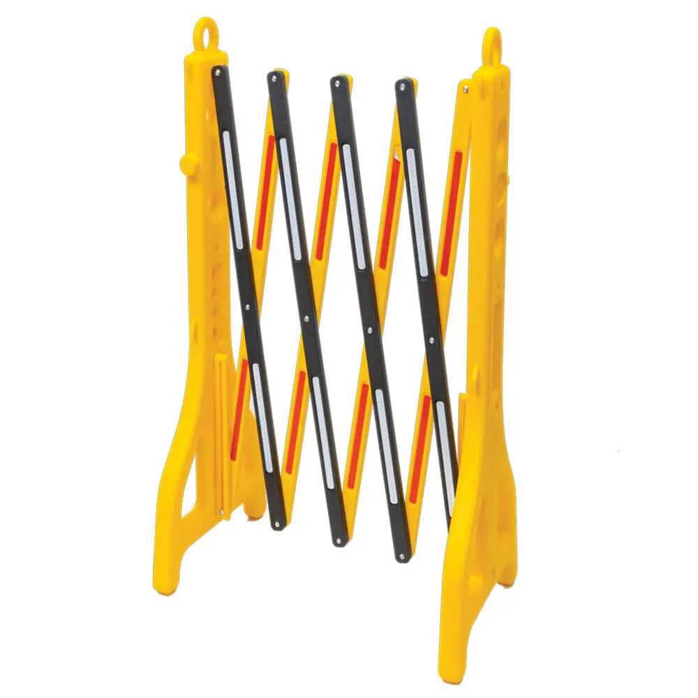 Lightweight Expandable Plastic Safety Barricade 1