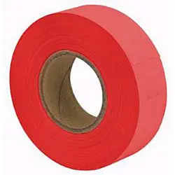 Merco Tape® Surveyors Flagging Tape In 6 Loud And Very Visible Glow Colors ~ M219 5