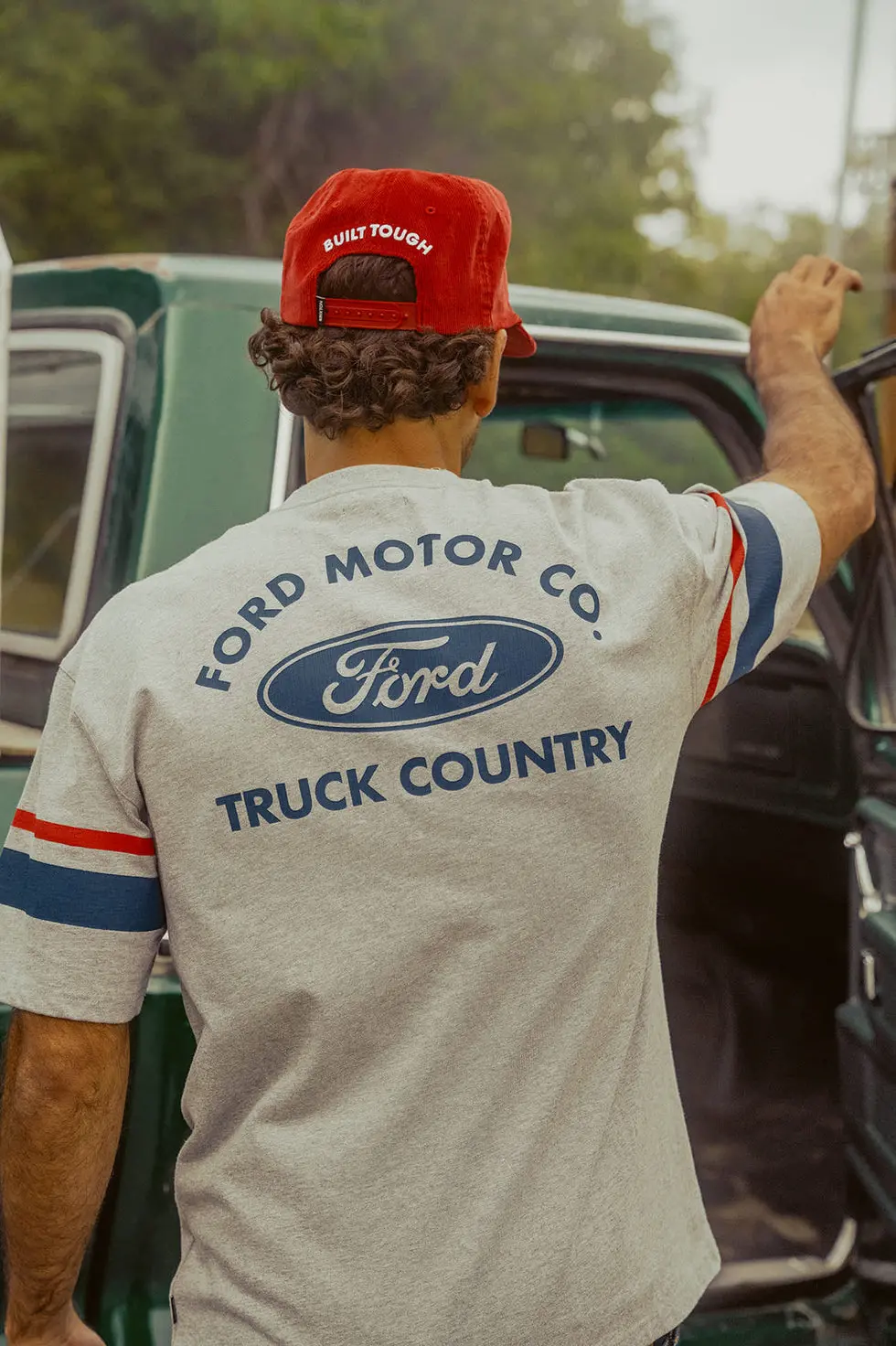 Ford Truck Country Jersey- Heather Grey 4