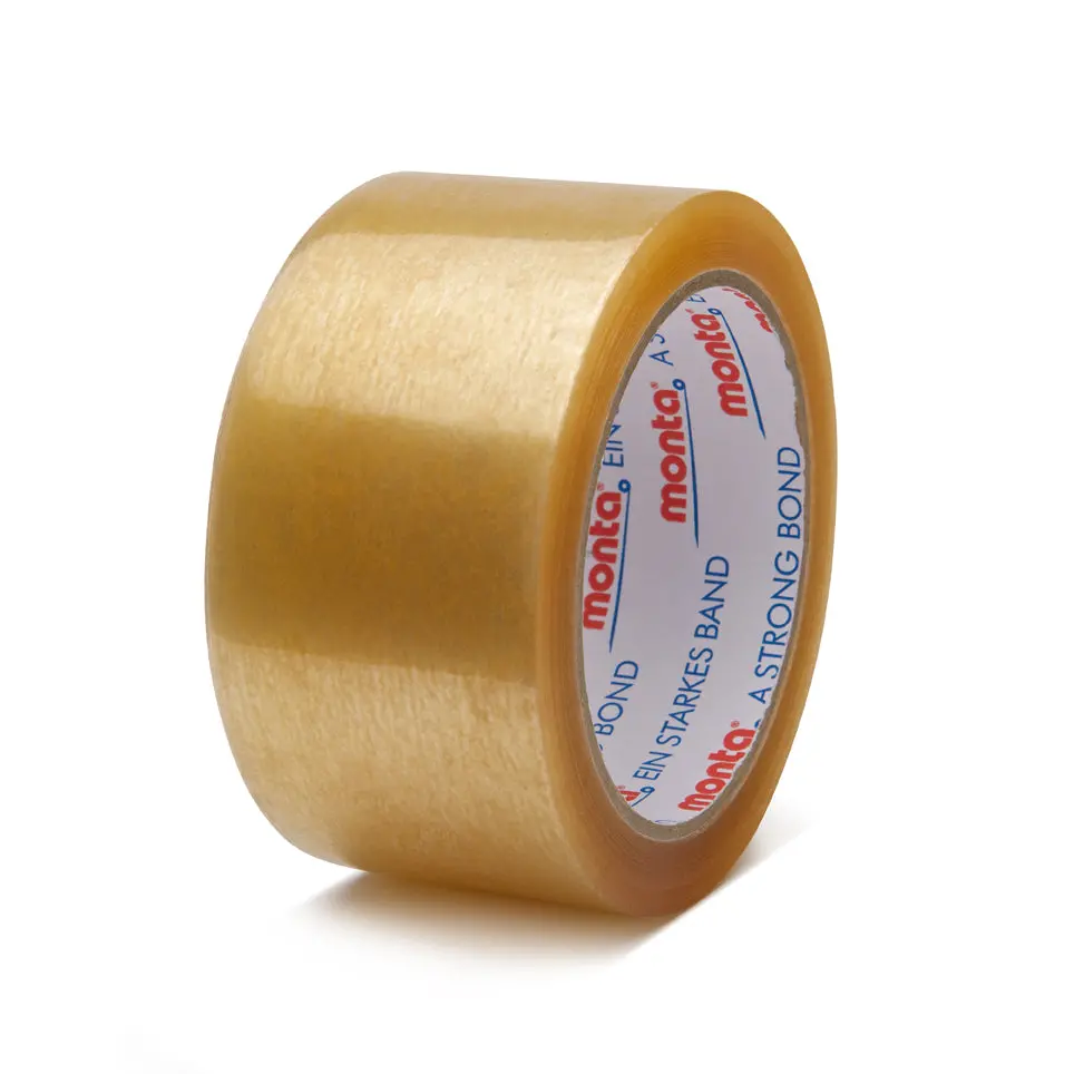 Monta Pack 315 Bopp Carton Sealing Tape Clear - Low Noise 1