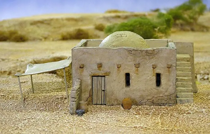 Mud Brick House & Accessory Sprue 1 1