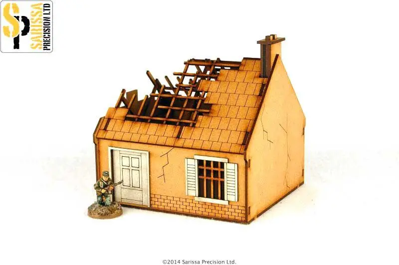 Single Storey House - Destroyed 1