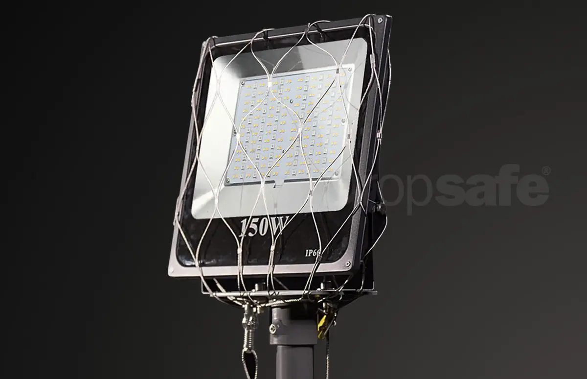 Net With Trisafe™ Carabiner For Floodlight, Swl 35 Kg / 77 Lbs 2