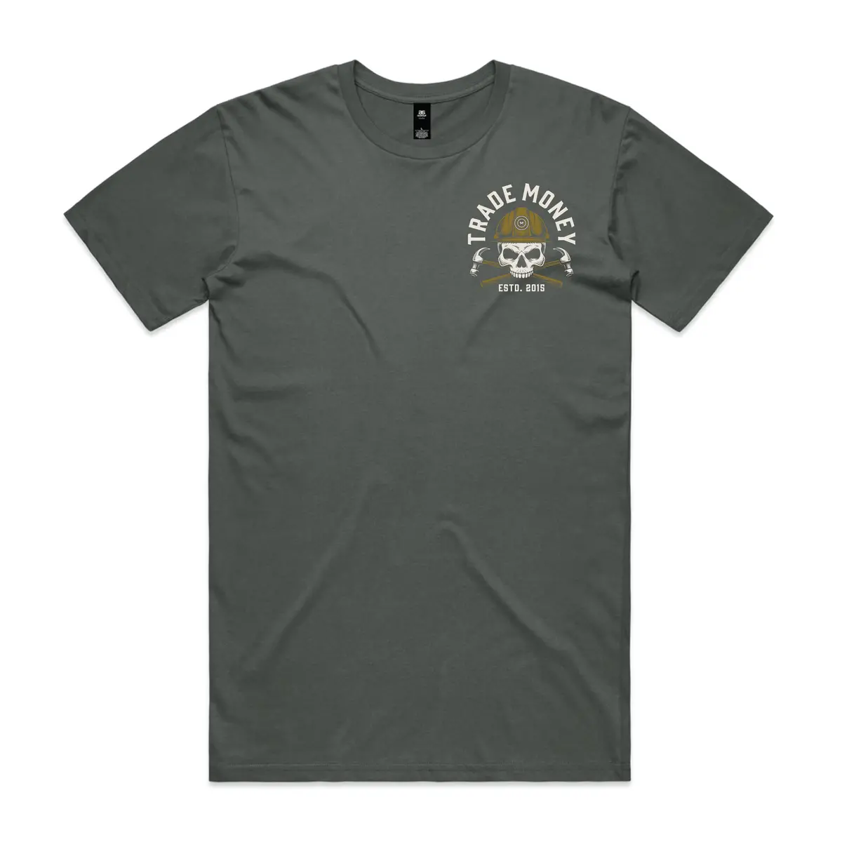 Founded In Freedom Tee, Charcoal 2