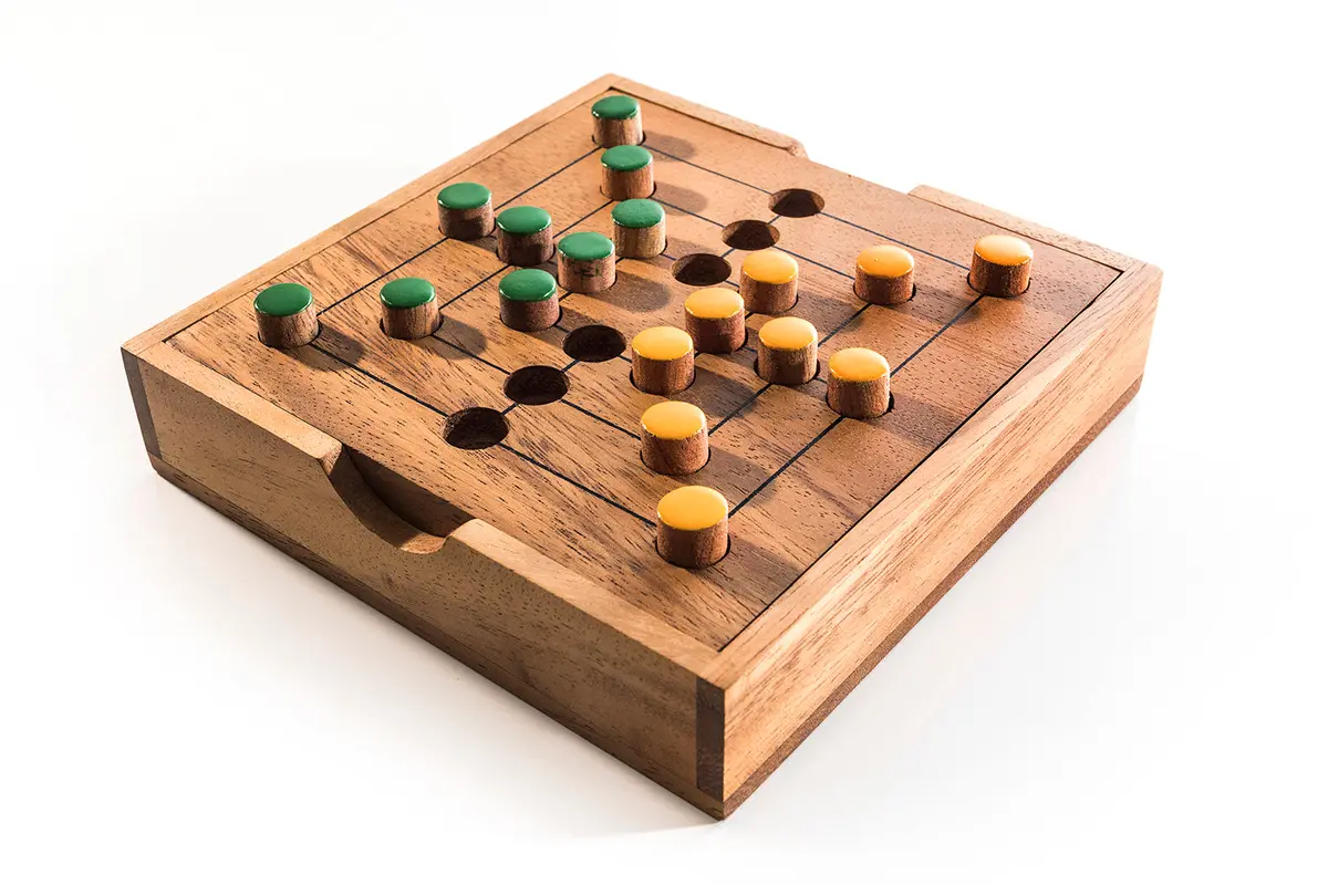 Nine Men's Morris Strategy Game 1