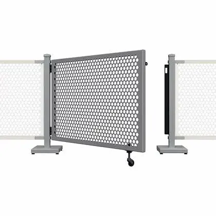 Partition Gate Set With Pattern Gate Panel And Partition Stand 1