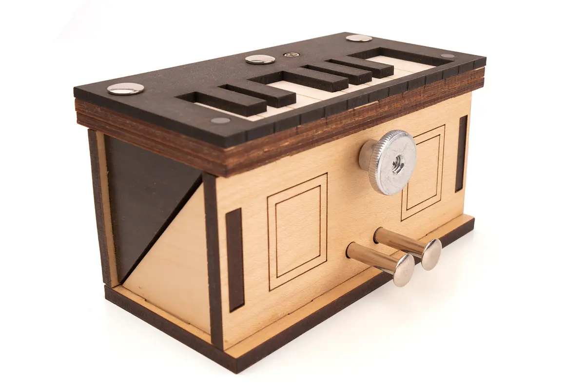 Piano Secret Puzzle Box - Sequential Puzzle 1