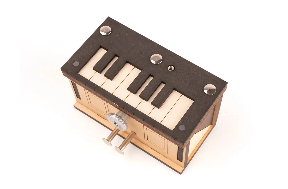 Piano Secret Puzzle Box - Sequential Puzzle 2