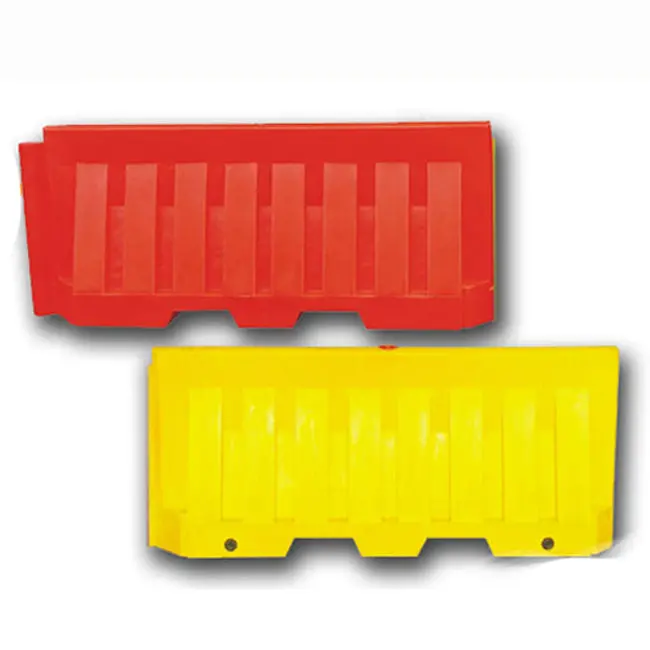 2 Meters Water Filled Crash Barriers-Construction Water Barricades 1