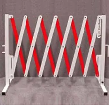Portable Barricade (Versa-Guard&Reg;) White/Red 1