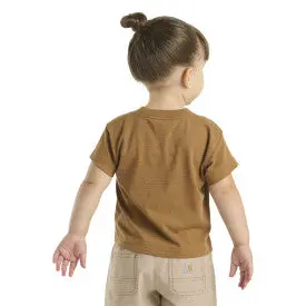 Youth Girls Short Sleeve Vehicle T-Shirt - Carhartt Brown 3