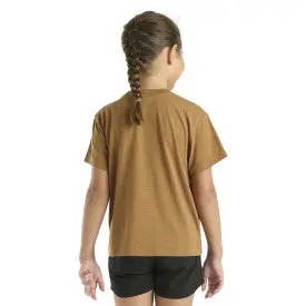 Youth Girls Short Sleeve Vehicle T-Shirt - Carhartt Brown 4